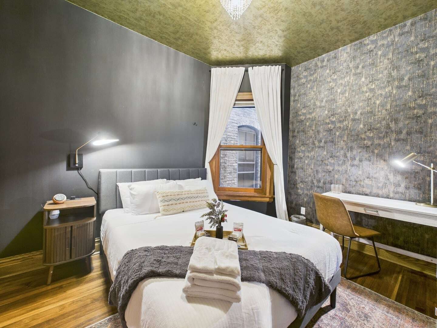 Iron/ironing board, travel cot, free WiFi, bed sheets