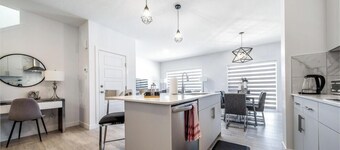 New - Chic Modern Home - King bed - Foosball - Sleeps 8!