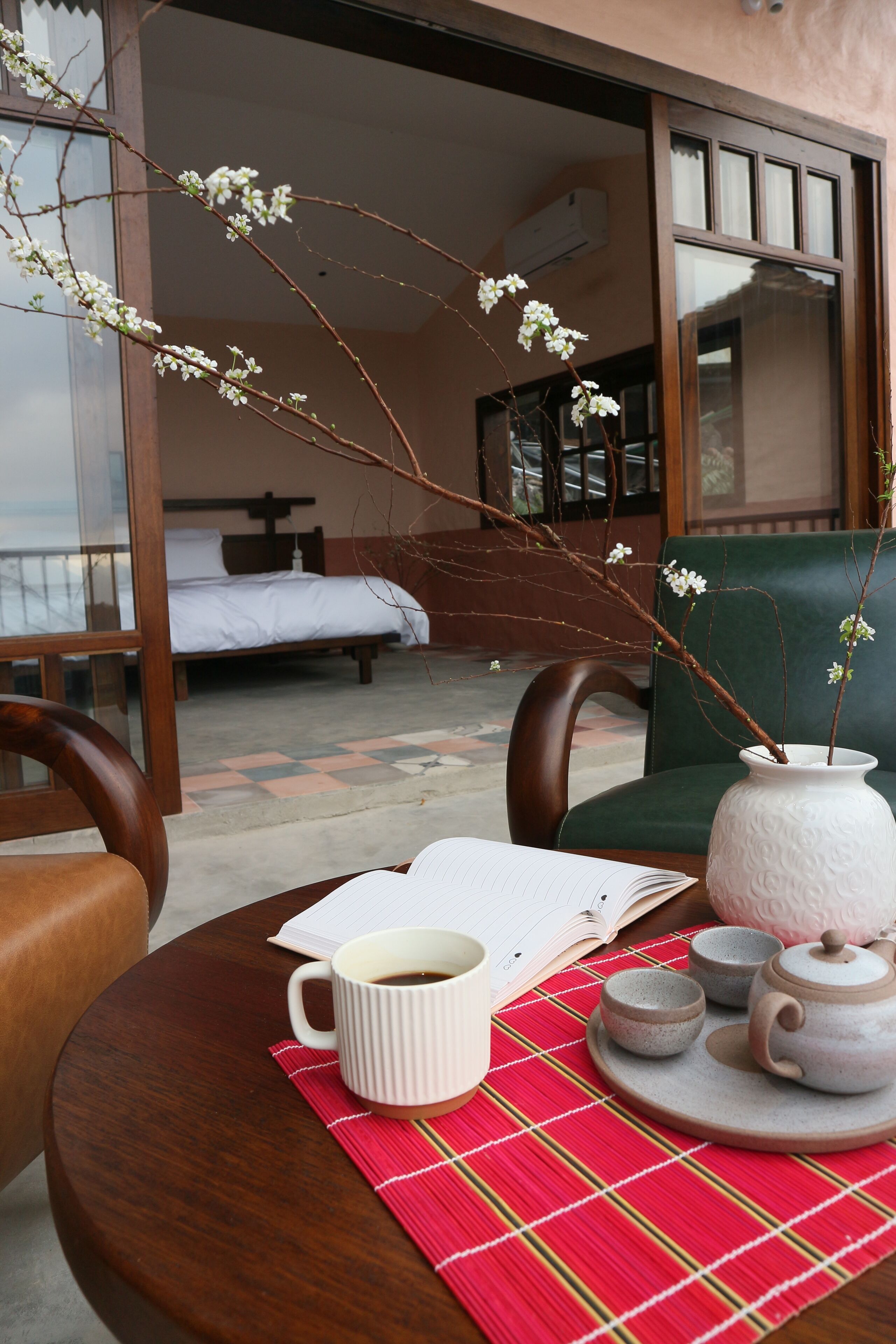 Bungalow Cao cấp, quang cảnh núi | Bàn, khu vực làm việc phù hợp cho laptop 