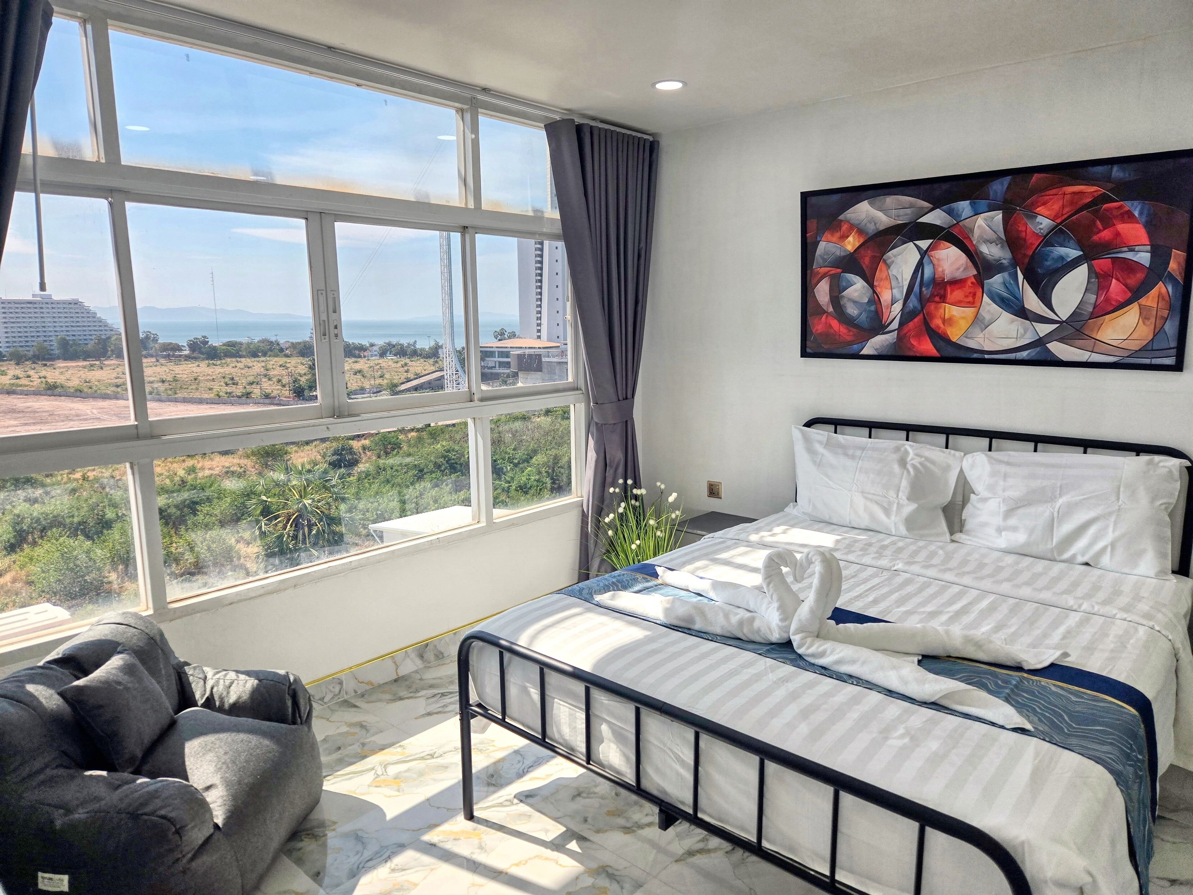 Wifi gratis y ropa de cama 