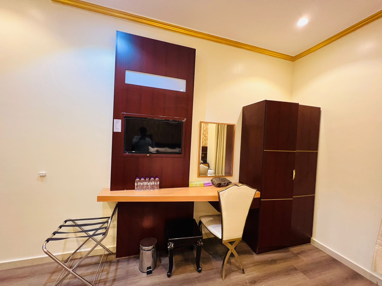 In-room safe, blackout curtains, soundproofing, iron/ironing board