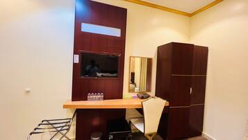In-room safe, blackout curtains, soundproofing, iron/ironing board