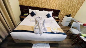 In-room safe, blackout drapes, soundproofing, iron/ironing board