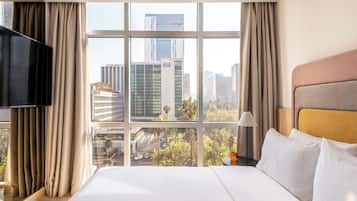 In-room safe, iron/ironing board, free WiFi, bed sheets