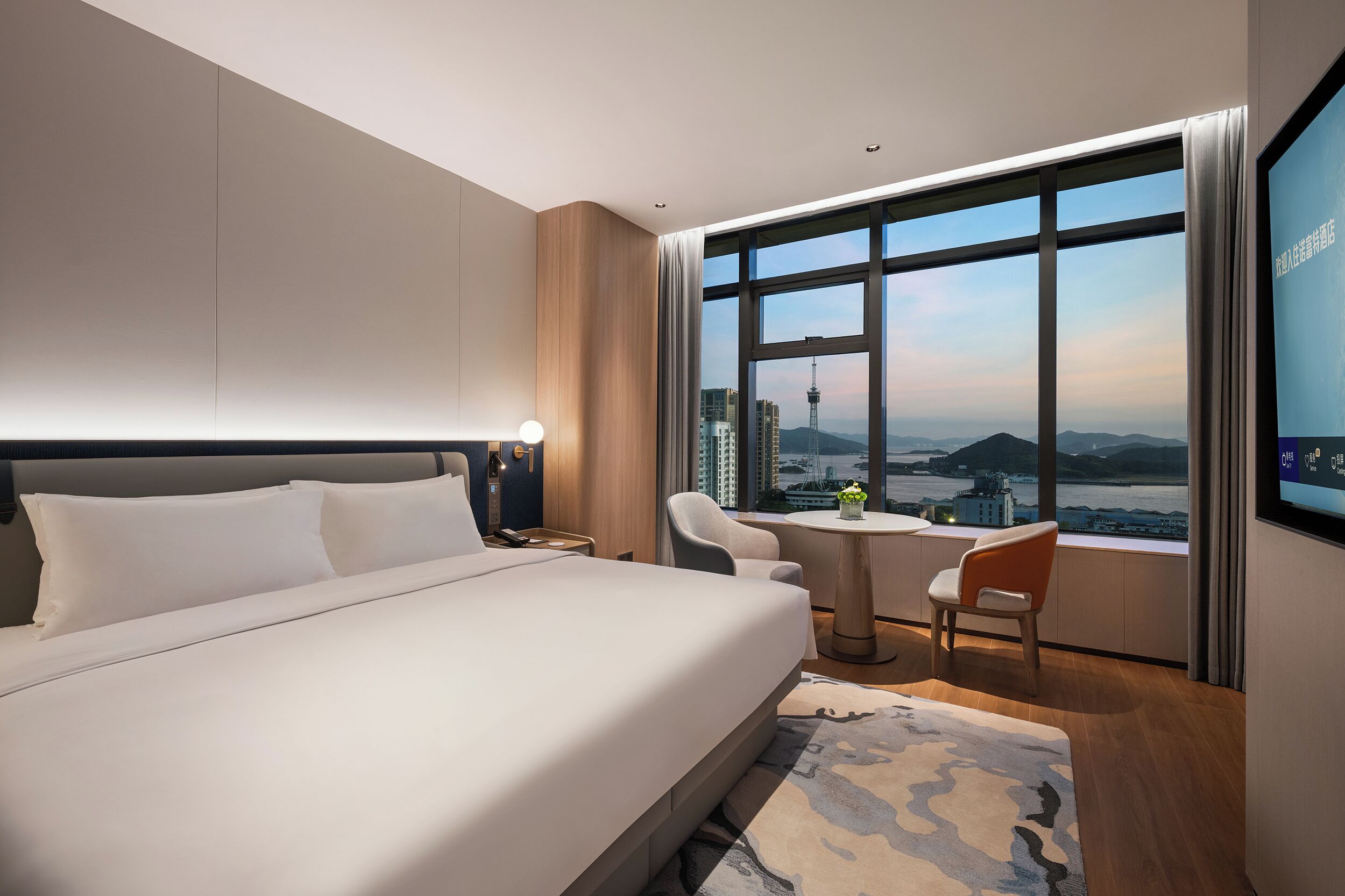 Egyptian cotton sheets, premium bedding, down duvets, memory-foam beds