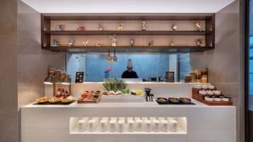 Café da manhã com buffet todos os dias (CNY 78 por pessoa)