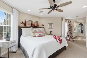 2 habitaciones, decoración personalizada y muebles diferentes 