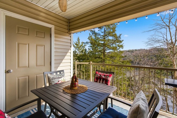 Condo, Multiple Beds, Balcony, Mountain View (The Ozark Getaway) | Outdoor dining