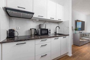 Private kitchen - Apartment Ida - terrace with sea view (Ičići)