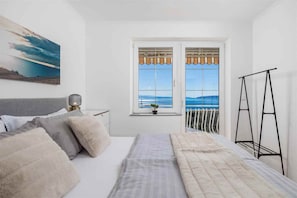1 bedroom, WiFi, bed sheets - Apartment Ida - terrace with sea view (Ičići)
