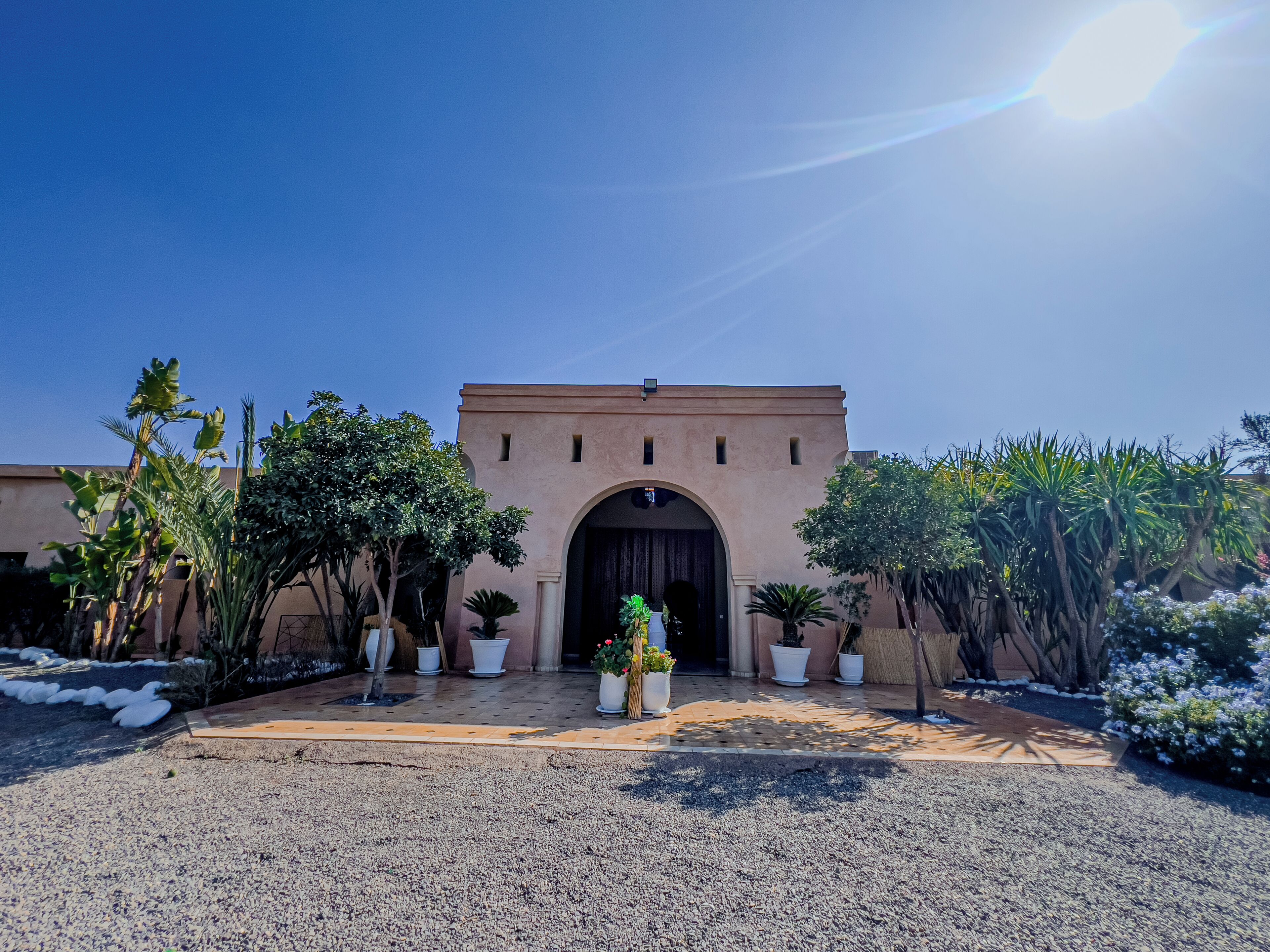 Àrea exterior de l'allotjament