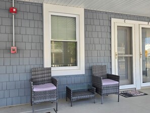 Terrace/patio - Peaceful 2-bedroom condo in Wildwood Crest, close to beach (Wildwood)