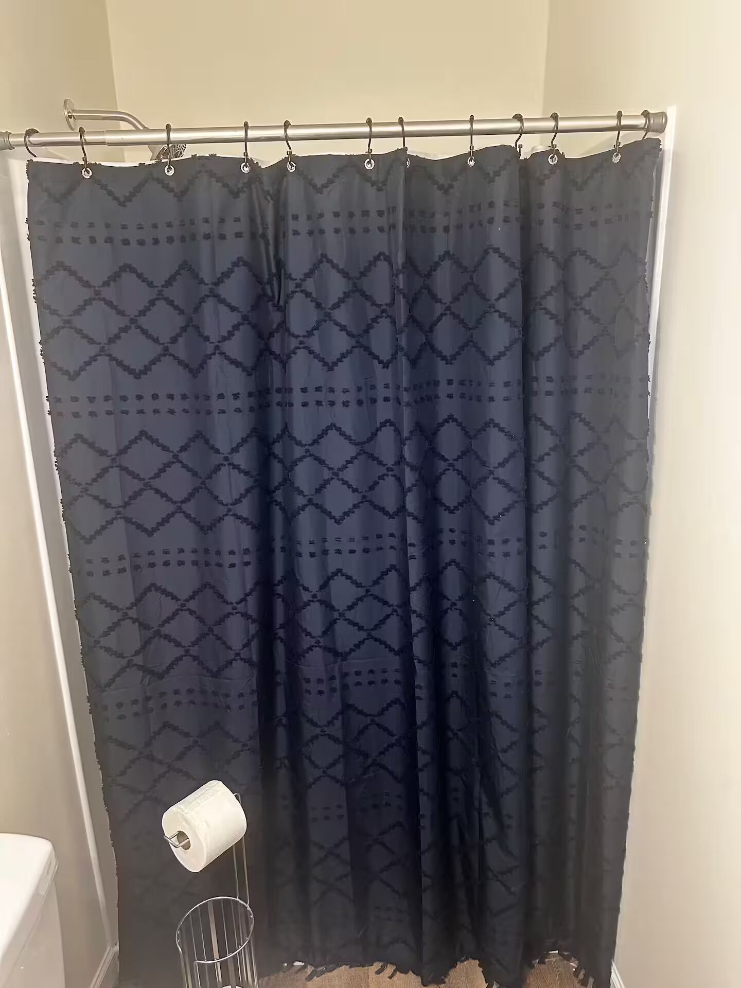Towels, soap, toilet paper