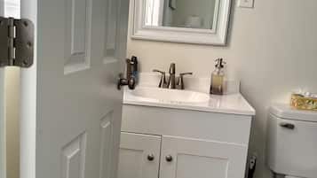 Towels, soap, toilet paper