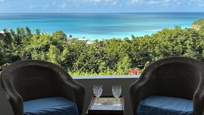 Property grounds - Sapphire Shores -Serene Ocean-View 1 BDR Retreat walkable to Dickenson Bay (Dickenson Bay Beach)