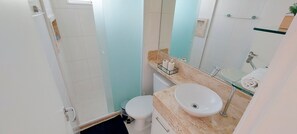 Basic Apartment | Bathroom - COPIA0102 - Cond Cores de Piatã (Salvador)