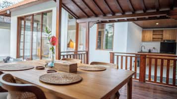 Honeymoon Villa, Private Pool | Private kitchen | Fridge, stovetop, dishwasher, electric kettle