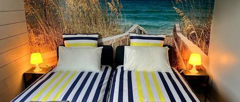 4 soverom, strykejern/-brett, reiseseng for barn og wi-fi (inkludert)