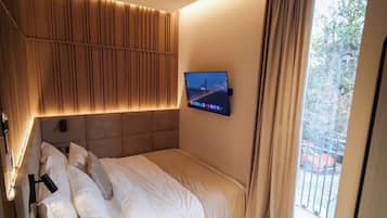 Frigobar, Wi-Fi de cortesia, roupa de cama
