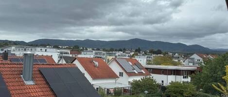 Blick von der Unterkunft