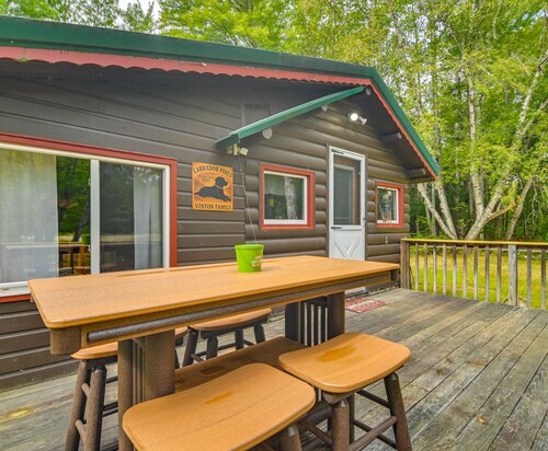 Waterfront Maine Cabin w/ Deck, Fire Pit & Trails