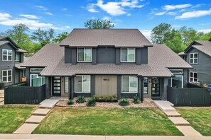 Exterior - Modern 2BR Retreat — Near Domain & Q2 Stadium (Austin)
