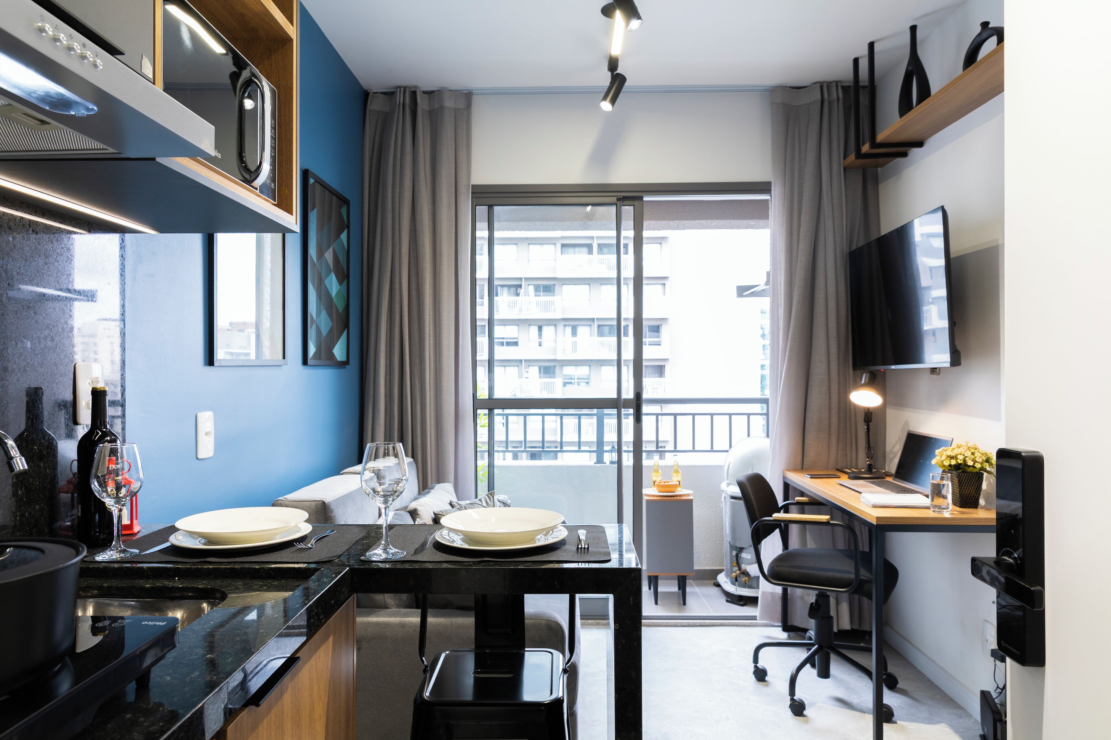 Apartment | Dapur peribadi | Meja makan 