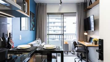 Apartment | Dapur peribadi | Meja makan