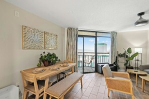 Dining - Ocean View 1BR- Pool, Hot Tub- Monterey Bay 1037 (Myrtle Beach)