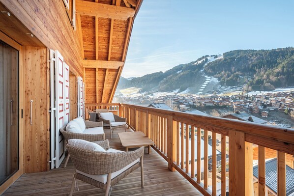 Property grounds - Soalmi – Scenic Mountain View Apartment in Morzine (Morzine)