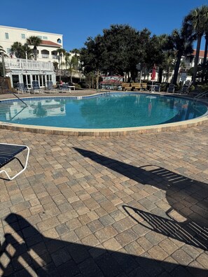 Pool - Cozy 2-bedroom condo with Ocean view in pleasant St. Augustine (St. Augustine)
