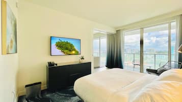 2 chambres, fer et planche à repasser, lit parapluie, Wi-Fi gratuit