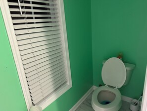 Towels, soap, toilet paper