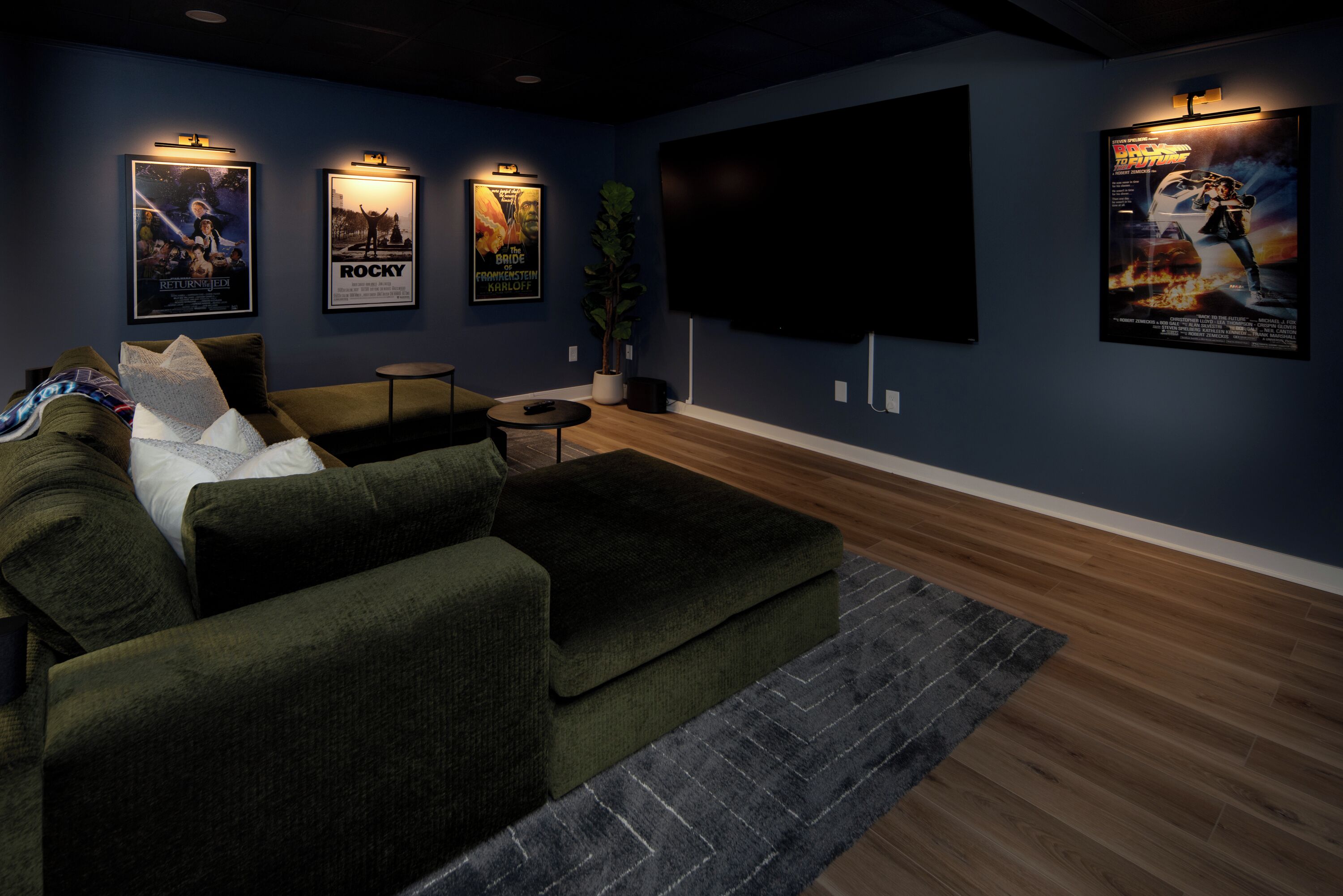 Smart TV, fireplace, offices