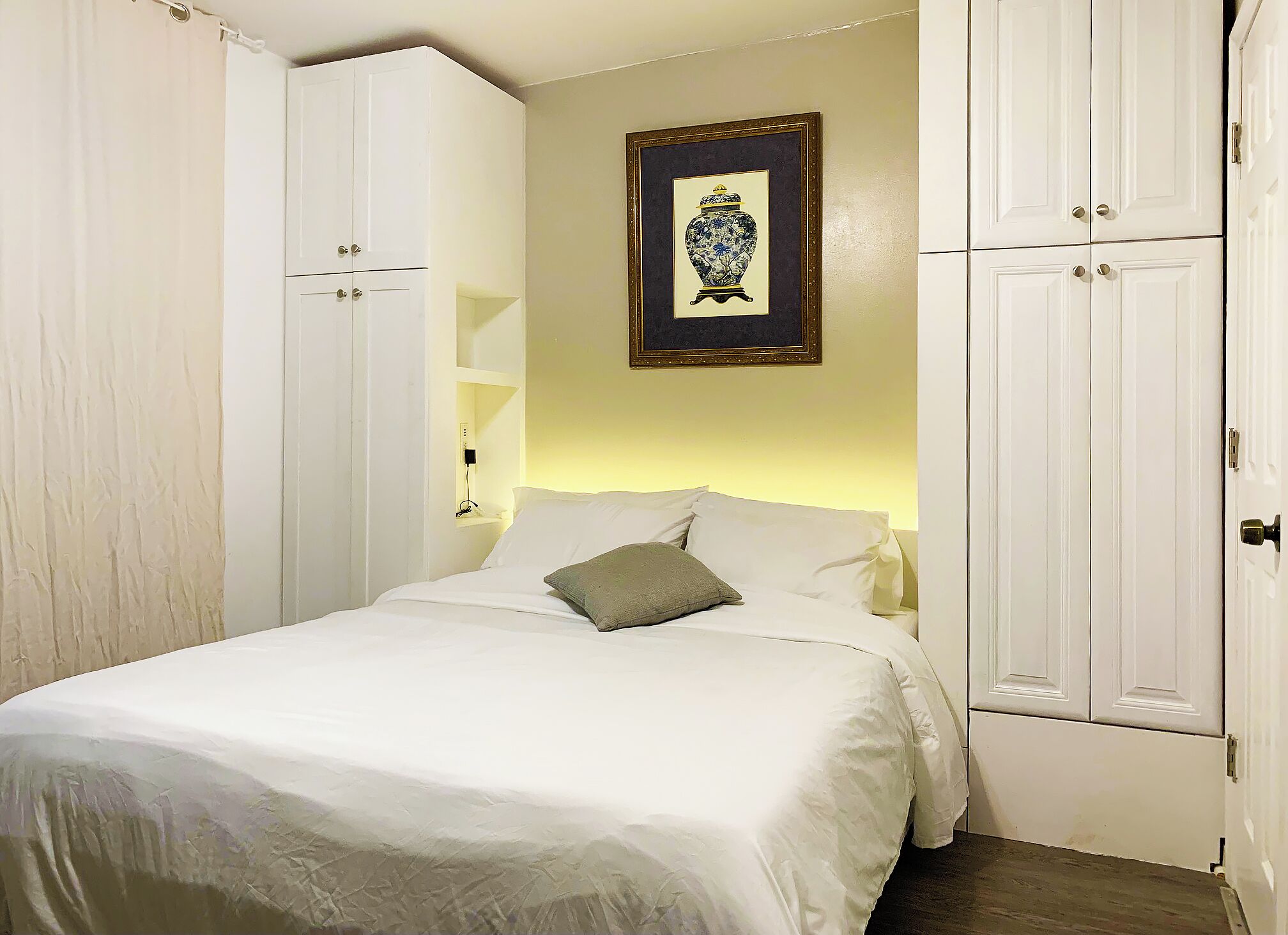 1 bedroom, WiFi (free), bed sheets