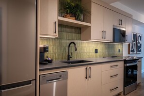 Departamento de lujo, balcón | Cocina privada