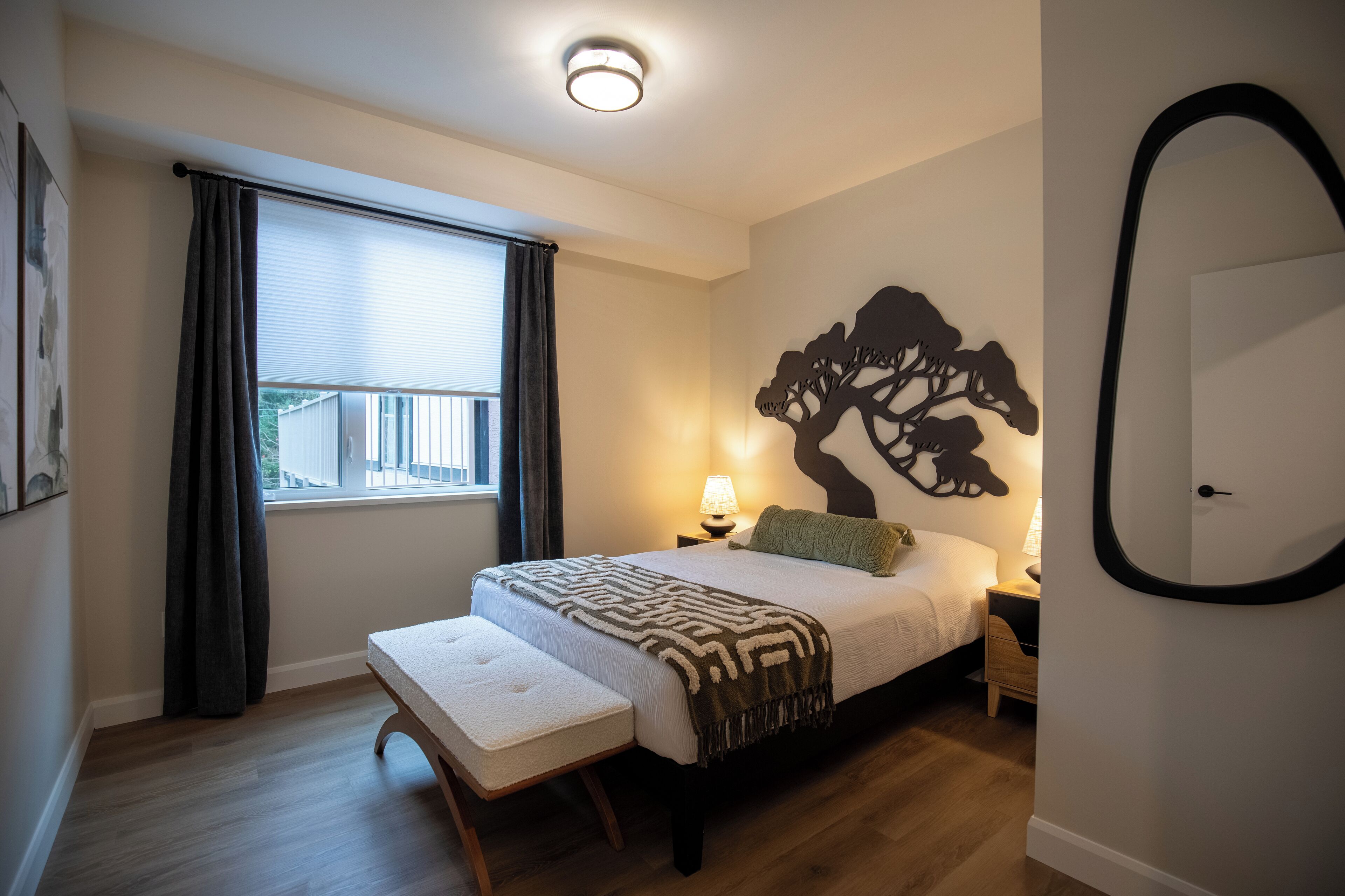 Luxury-Apartment, Balkon | Verdunkelungsvorhänge, Bügeleisen/Bügelbrett, kostenloses WLAN