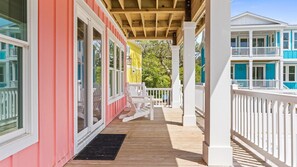 Terrace/patio - Bright 5BR Beach Retreat w/ Private Pool & Decks (Oak Island)