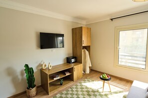 Living area - jirainn cozy studio (cairo)
