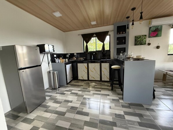 Appartement Confort | Cuisine privée | Bouilloire électrique