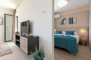 2 bedrooms, iron/ironing board, free WiFi, bed sheets - Premium apartment Kanat 3 with beautiful sea view (Rabac)