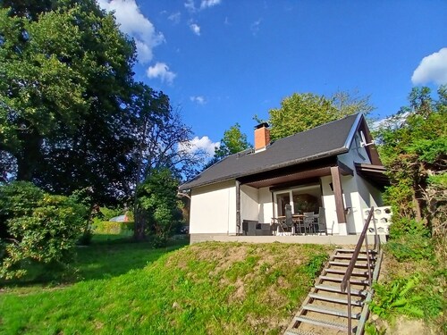 Vacation home in the Ore Mountains with a large property - ideal for hikers and families