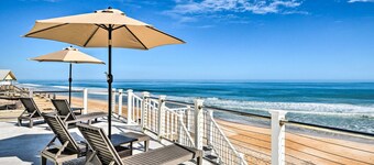 Flagler Beach Oceanfront Haven w/ Hot Tub