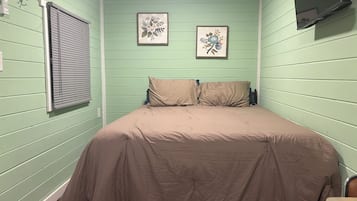 1 dormitori, roba de llit i habitacions accessibles amb cadira de rodes