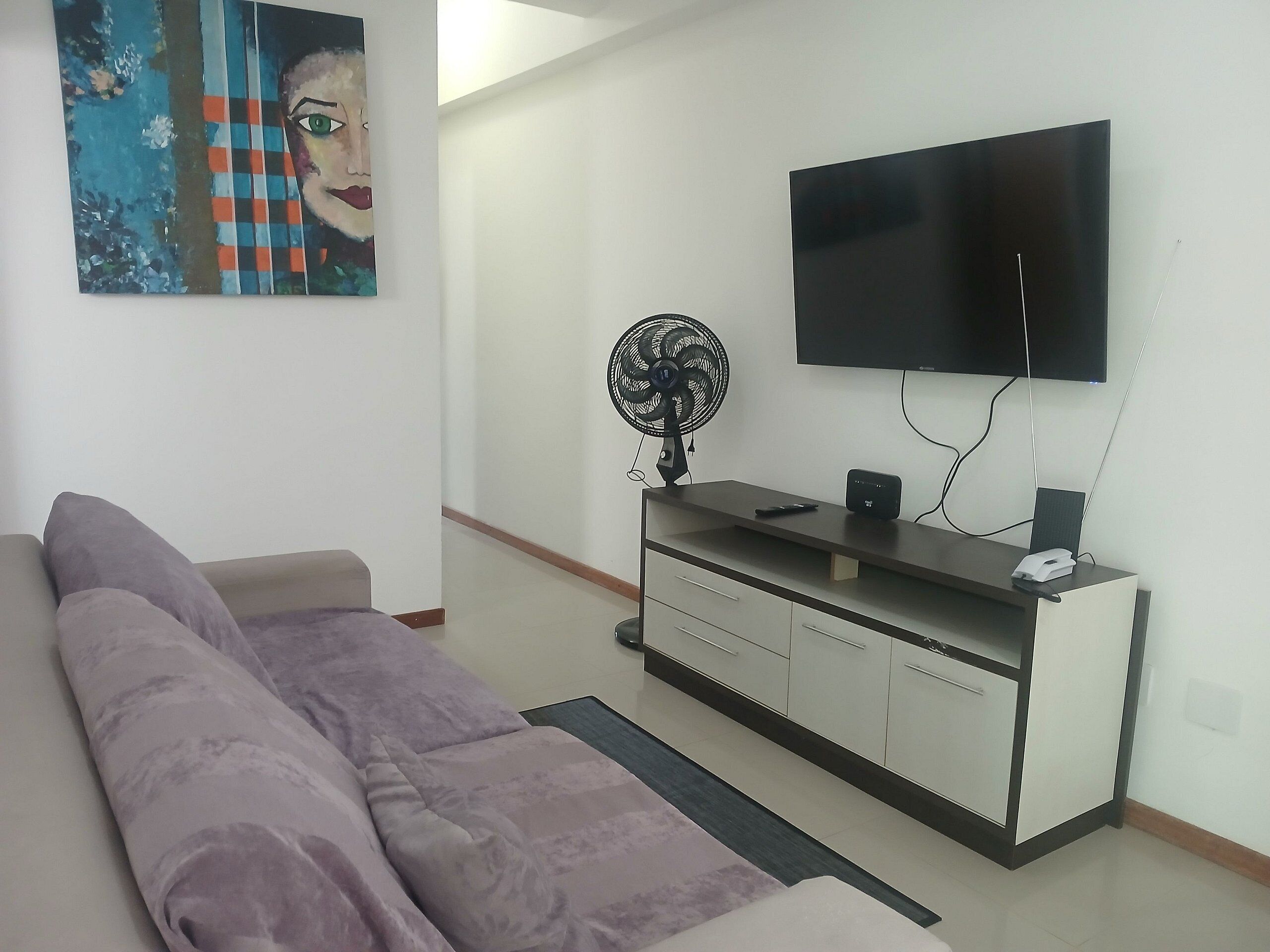 Basic Apartment | Living area | 32-inch Smart TV with digital channels