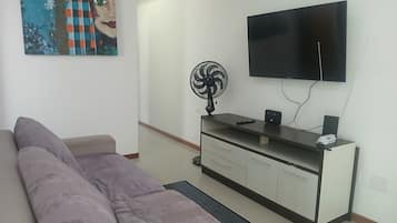 Basic Apartment | Living area | 32-inch Smart TV with digital channels