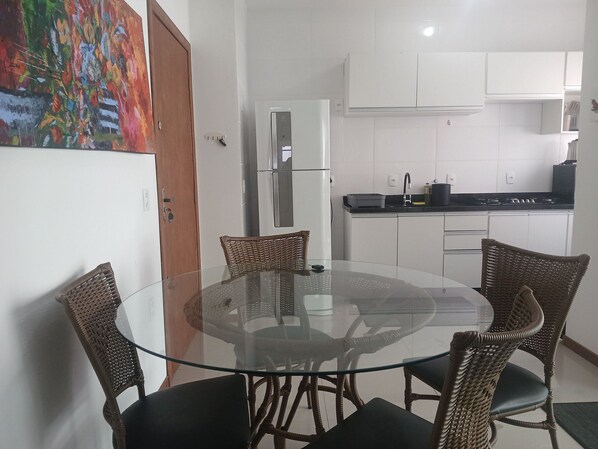 Dining - 2-bedroom Apt 550m From the Beach Chv0102 (Florianópolis)