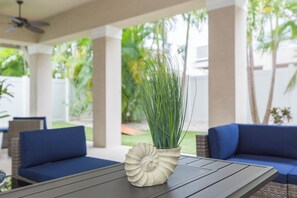 Terrace/patio - Ocean Breeze of Redington Beach—Luxury 4-Bedroom Townhome, 2 Min. Walk to Beach! (Redington Beach)