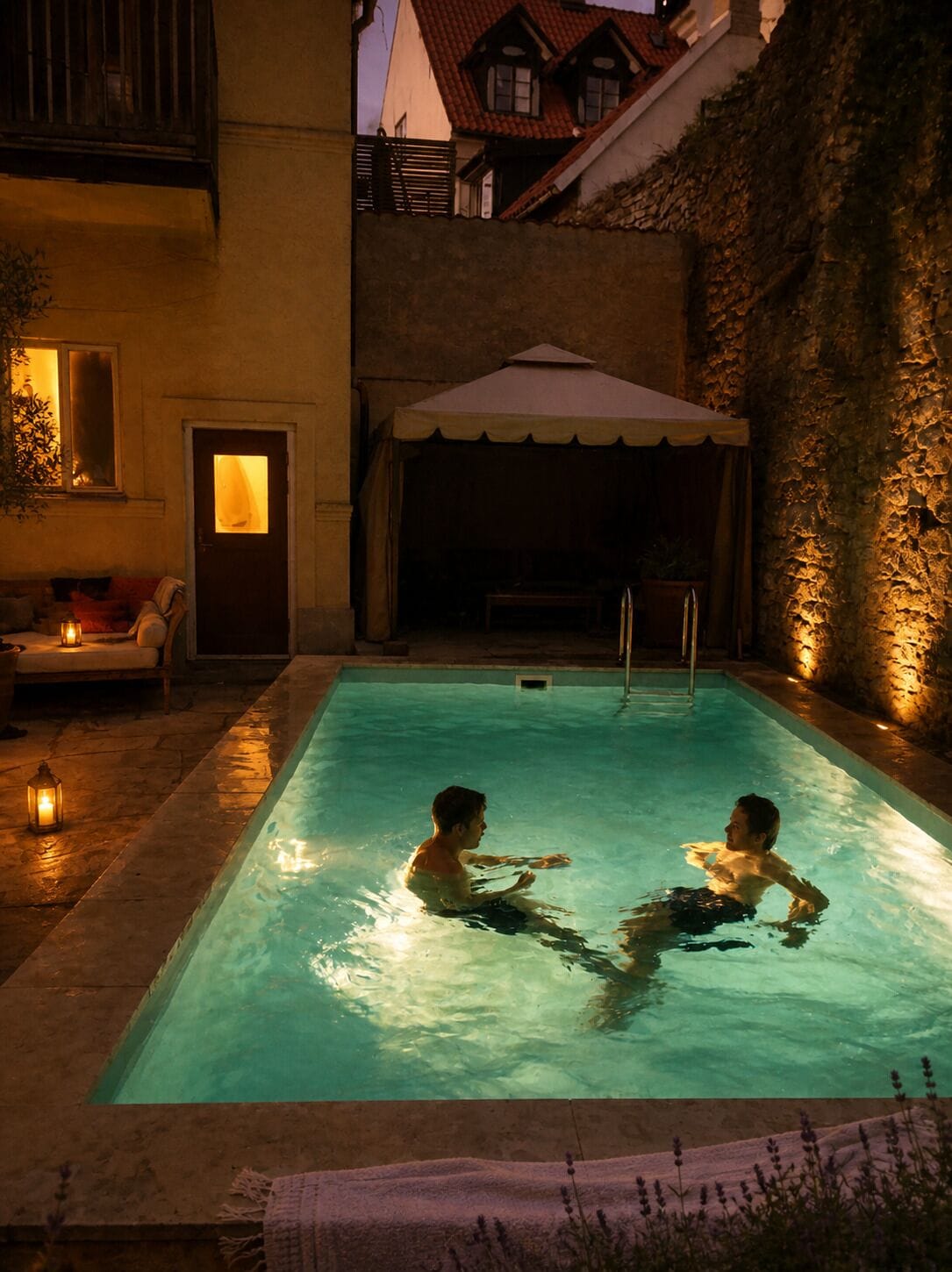 Outdoor pool