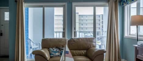 Smart TV, table football, books